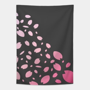 桜 | Falling Sakura Petals Tapestry