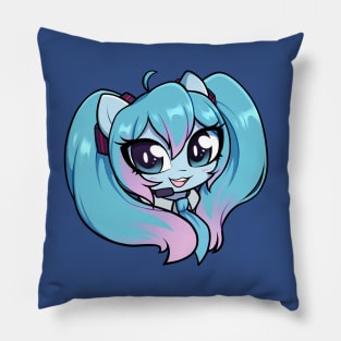 miku horse Pillow