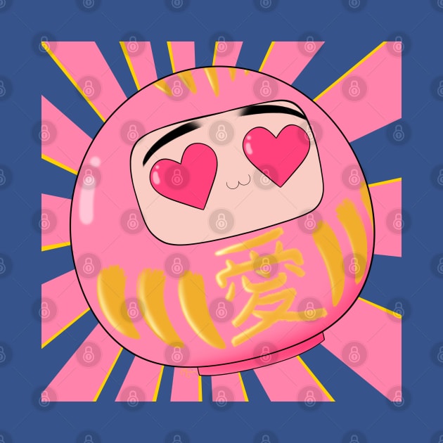 Daruma of Love by Meowlentine