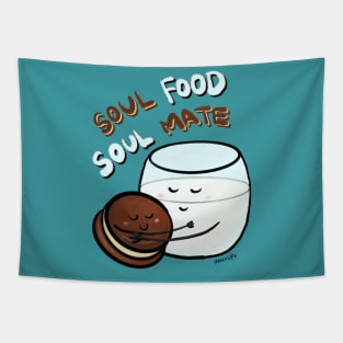 Cookie and Milk - Soul Food, Soul Mate Tapestry