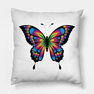 🦋 Beautiful Fairy Tale Fantasy Land Prismatic Butterfly Pillow