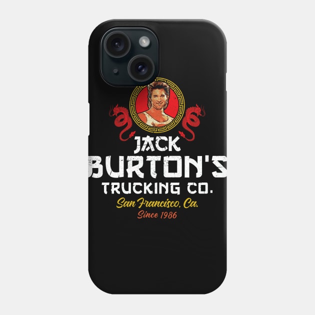 Jack Burton Trucking Pork Chop Express Phone Case by Alema Art