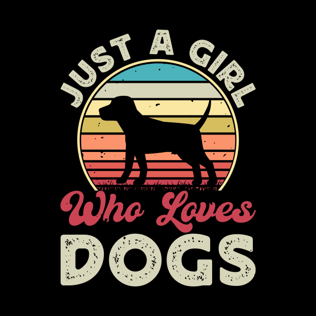 Just A Girl Who Loves DOg Training T shirt For Women T-Shirt T-Shirt by Xamgi