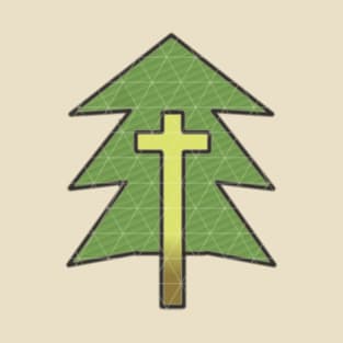 Tree With Cross Christian Gospel T-Shirt