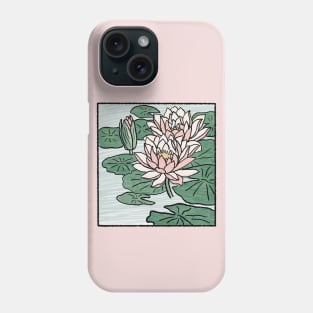 Pink lotus flower Phone Case