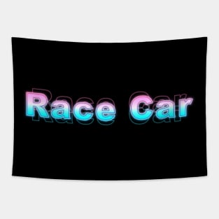 Race Car Tapestry