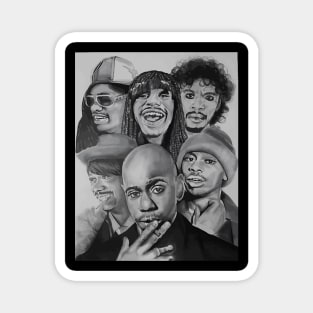 Dave Chappelle Many Face Edition Magnet