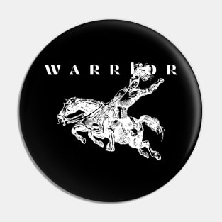 Warrior Knight on a Horse Pin