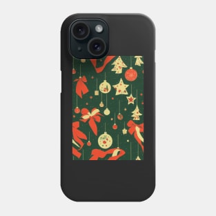 Christmas Seamless Pattern, Christmas Decorations #11 Phone Case