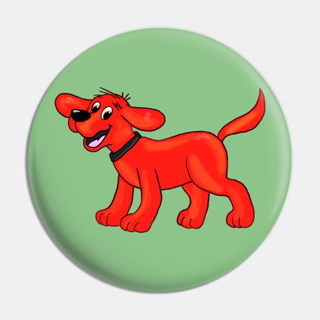 The Big Red One Himself Pin by sky665