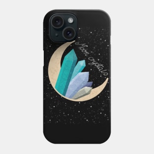 Moon crystals Phone Case