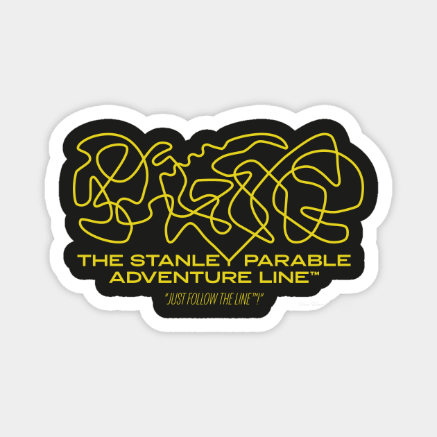 The Stanley Parable Adventure Line™ Magnet by Best & Co.