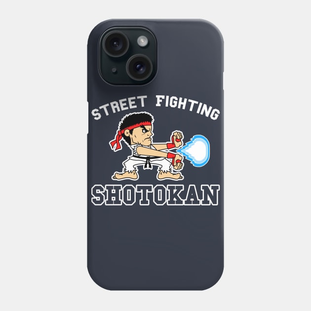 Street Fighting Shotokan Phone Case by Pengew