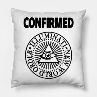 ILLUMINATI CONFIRMED - CONSPIRACY AND NEW WORLD ORDER Pillow