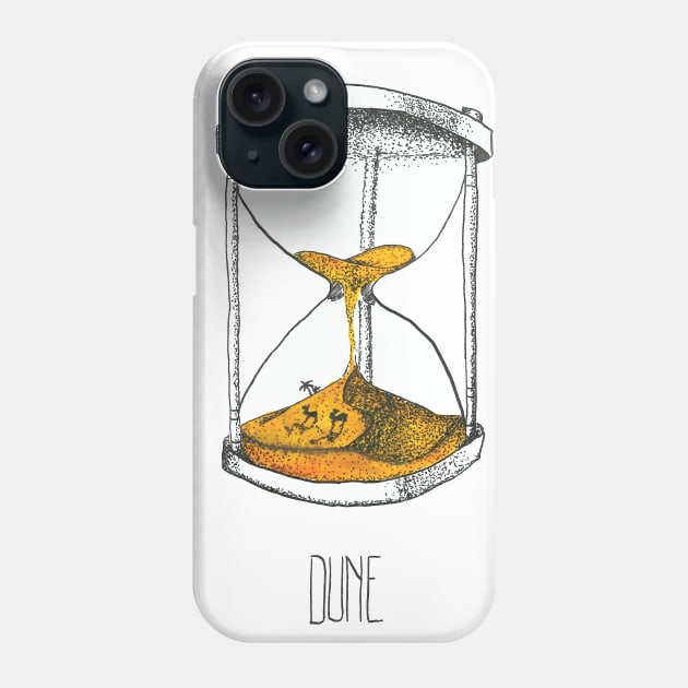 Hourglass desert Phone Case by Créa'RiBo