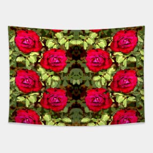 Red roses for those who love roses. Tapestry