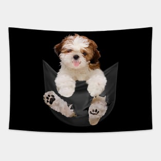 Shih tzu with love Tapestry