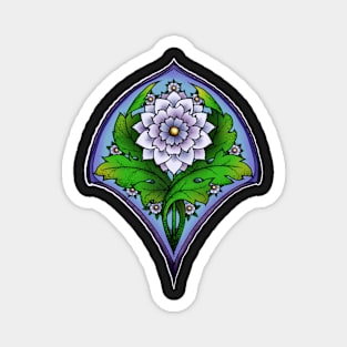 Victorian primrose Magnet