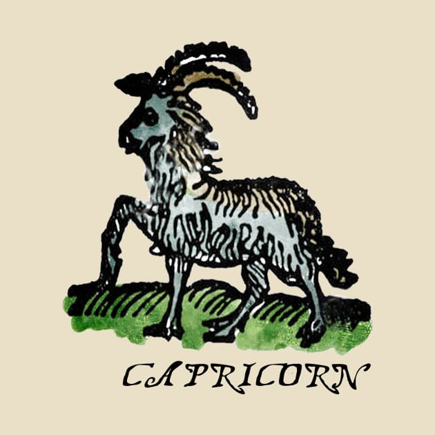 Capricorn - Medieval Astrology: by The Blue Box