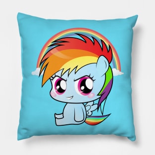 Rainbow Dash Chibi Pillow