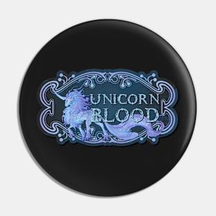 Unicorn Blood Pin