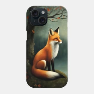 A Fox and the Moon Phone Case