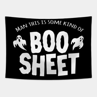 Man this is some kind of Boo Sheet Tapestry