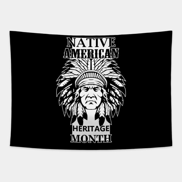 Native American Heritage Month 2 Tapestry by casikancil