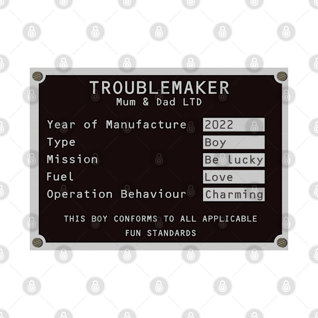 Troublemaker 2022 Son by Nomad Design Corporation