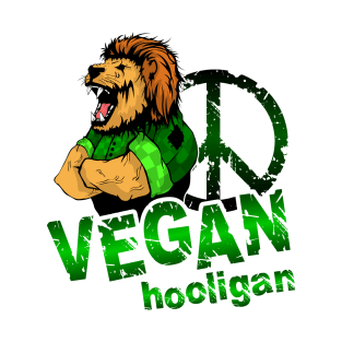 Vegan hooligan - Lion T-Shirt