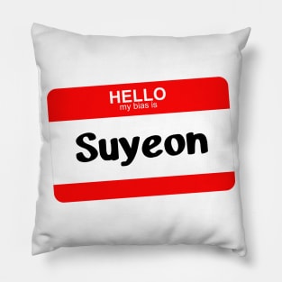 My Bias is Suyeon Pillow