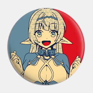 How Not to Summon a Demon Lord - Shera Waifu Material Poster Pin