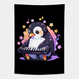 Penguin Keyboard Tapestry