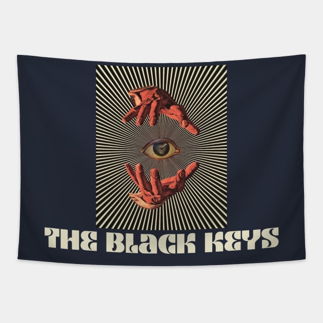 Hand Eyes The Black Keys Tapestry by Kiho Jise