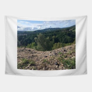 cliff view Tapestry