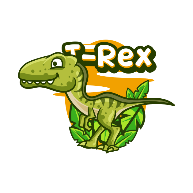 Cute T-Rex by Harrisaputra