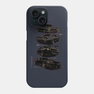 Skyline GTR Generations - PAPAYA STREETART Phone Case