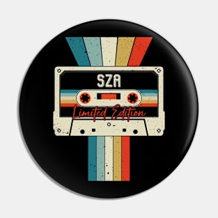 Graphic Sza Proud Name Cassette Tape Vintage Birthday Gifts Pin