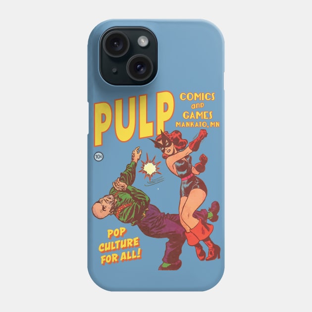 PULP Black Cat Phone Case by PULP Comics and Games