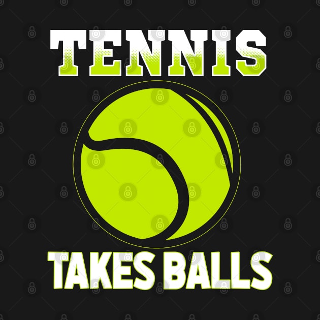 Tennis Takes Balls by Mila46