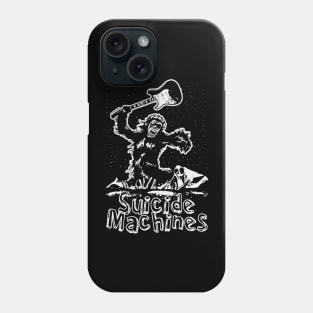 suicide machine guitar smash Phone Case