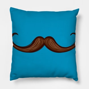 Call Me A Sir Mustache Ideology Handlebar Mustache Fathers Day Funny Dad Pillow