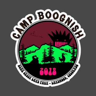 CAMP BOOGNISH (Purple/Green) T-Shirt