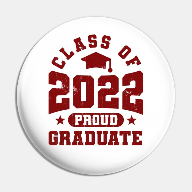 Class of 2022 - Red Version Pin by Sachpica