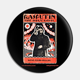 RASPUTIN – THE HOLY DEVIL by Rene Fulop-Miller Pin