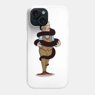 Snake hugging Phone Case