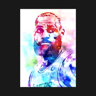 Lebron James Watercolor T-Shirt