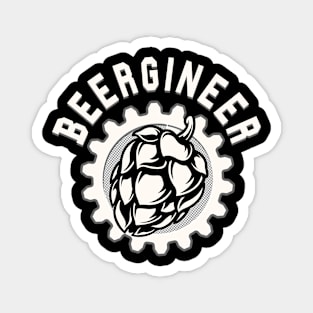 Beer Engineer Beergineer Engineering Gift Magnet