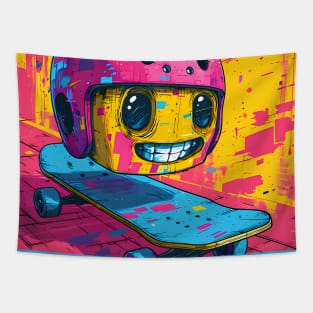 Skater Head Tapestry