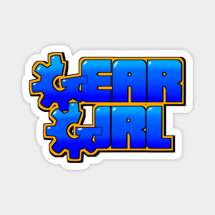 Gear Girl Logo Magnet